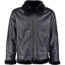 Alpha Industries Kurtka ze skóry ekologicznej black/black. Czarne marynarki męskie Alpha Industries, xxl, bez wzorów, z poliesteru. Za 699,00 zł.