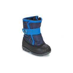Śniegowce Dziecko KAMIK SNOWBUG 3. Niebieskie kozaki dziewczęce marki Kamik, z nylonu. Za 206,10 zł.