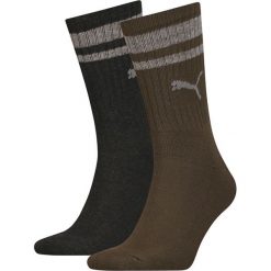 Puma Crew Heritage 2-pack Skarpetki Czarny Brązowy. Pomarańczowe skarpetki damskie Puma, z elastanu. Za 37,95 zł.