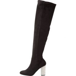 Buty zimowe damskie: New Look Wide Fit WIDE FIT EYECATCHING Muszkieterki black