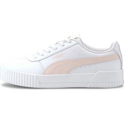 Puma Carina L Tenisówki Biały. Białe trampki i tenisówki damskie Puma, bez wzorów, z materiału, bez zapięcia. Za 274,95 zł.