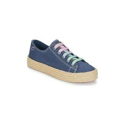 Buty Dziecko Pablosky RENLA. Niebieskie trampki dziewczęce marki Pablosky, bez wzorów, bez zapięcia. Za 143,20 zł.