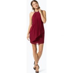 Marie Lund - Elegancka sukienka damska, czerwony. Czerwone sukienki damskie koktajlowe marki Marie Lund, z jedwabiu. Za 399,95 zł.