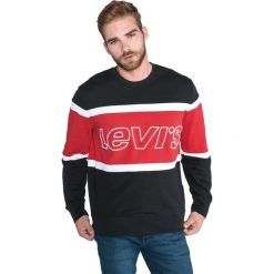 Levi's Bluza Czarny Czerwony. Czerwone bluzy męskie Levi's®, s, z haftami, z bawełny, bez kołnierzyka, bez rękawów, bez kaptura. Za 309,95 zł.