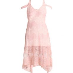 Sukienki hiszpanki: Little Mistress Curvy PANLE FIT AND FLARE DRESS Sukienka koktajlowa peach
