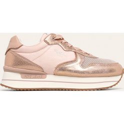 Pepe Jeans - Buty Rusper Rose. Różowe sneakersy damskie Pepe Jeans, z jeansu. W wyprzedaży za 279,90 zł.