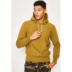 Bluza Champion Hoodie 214675. Zielone bluzy męskie Champion, m, bez wzorów, z bawełny, bez kołnierzyka, bez rękawów, bez kaptura. W wyprzedaży za 319,00 zł.