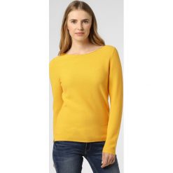 Franco Callegari - Sweter damski, żółty. Żółte swetry damskie Franco Callegari, xl, bez wzorów, z bawełny, eleganckie, bez rękawów, bez kaptura. Za 179,95 zł.