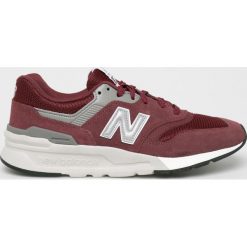 New Balance - Buty. Brązowe sneakersy męskie New Balance, ze skóry, na sznurówki. W wyprzedaży za 269,90 zł.
