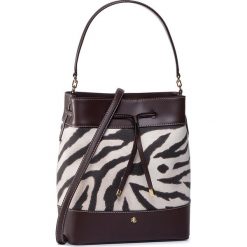 Torebka LAUREN RALPH LAUREN - Debny Drw Med 431782392001 Zebra. Pomarańczowe torebki klasyczne damskie Lauren Ralph Lauren, bez wzorów, ze skóry ekologicznej, klasyczne, bez dodatków. W wyprzedaży za 589,00 zł.