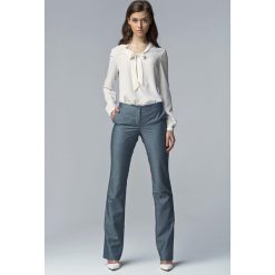 Jeansowe Eleganckie Spodnie Damskie Bootcut. Niebieskie jeansy damskie NIFE, s. Za 98,32 zł.