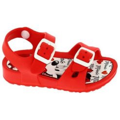Disney By Arnetta Sandały Dziewczęce Minnie 24 Czerwone. Czerwone sandały dziewczęce Disney By Arnetta, bez zapięcia. Za 41,00 zł.