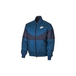 Kurtki krótkie Nike CAZADORA BOMBER AJ1020 Sportswear. Niebieskie kurtki męskie Nike, s, bez wzorów, krótkie, bez kaptura. Za 343,21 zł.