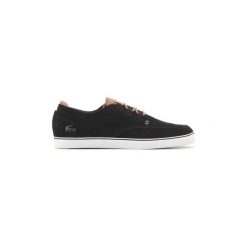 Buty Lacoste Esparre Deck 118 1 Cam 7-35CAM0027CA1. Czarne trampki męskie marki Lacoste, bez wzorów, bez zapięcia. Za 324,10 zł.