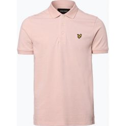 Lyle & Scott - Męska koszulka polo, różowy. Różowe koszulki męskie marki Lyle & Scott, m, bez wzorów, polo, bez rękawów. Za 249,95 zł.