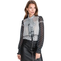 TWINSET Bluzka Niebieski Szary. Szare bluzki damskie Twinset, s, bez wzorów, z poliesteru, bez kołnierzyka, bez rękawów. Za 814,95 zł.