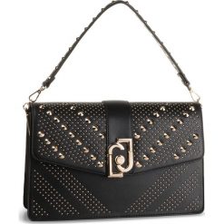 Torebka LIU JO - M Crossbody A69036 E0052 Nero 22222. Czarne torebki klasyczne damskie Liu Jo, bez wzorów, ze skóry ekologicznej, eleganckie, bez dodatków. Za 779,00 zł.