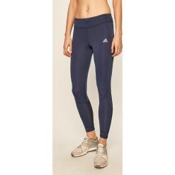 Adidas Performance - Legginsy. Niebieskie spodnie damskie adidas Performance, s, z poliesteru. Za 199,90 zł.
