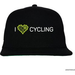Czapka FullCap. I love cycling. Czarne czapki z daszkiem damskie Pakamera. Za 69,00 zł.