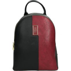 PLECAK NOBO - NBAG-H1580-CM20 - czarny - Plecak. Czarne plecaki damskie Nobo, bez wzorów. W wyprzedaży za 199,20 zł.
