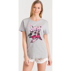 T-SHIRT BABES ONLY PINKO. Szare t-shirty damskie Pinko, s, z nadrukiem, z bawełny, z okrągłym kołnierzem. Za 278,00 zł.
