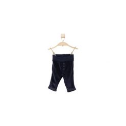 S.OLIVER Boys Baby Spodnie polarowe dark blue. Niebieskie spodnie niemowlęce marki S.Oliver, z bawełny. Za 48,00 zł.