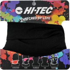 Chusty damskie: Hi-tec Chusta unisex Temir czarna (5901329867907)