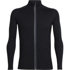 Icebreaker Kurtka Męska Mens Quantum Ls Zip Black Xl. Czarne kurtki sportowe męskie marki Icebreaker, s, bez wzorów, z materiału, bez kaptura, na fitness i siłownię. W wyprzedaży za 485,00 zł.