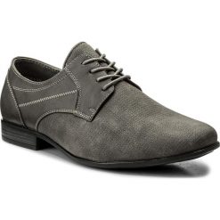 Półbuty OTTIMO - M17SS139-10 Szary. Szare derby męskie Ottimo, z materiału. Za 99,99 zł.