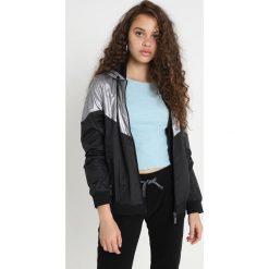 Superdry GALEXIA CAGOULE Kurtka wiosenna metallic silver/black. Czarne kurtki damskie Superdry, l, z materiału. Za 549,00 zł.
