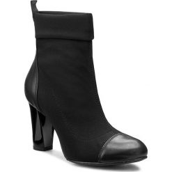 Botki KARINO - 1575/090-P Czarny. Fioletowe buty zimowe damskie marki Karino, ze skóry. W wyprzedaży za 209,00 zł.