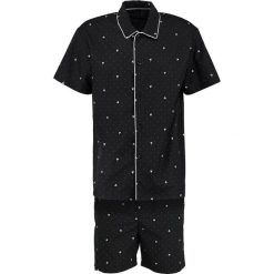 Piżamy męskie: HOM FRENCHY SHORT WOVEN SLEEPWEAR Piżama black/white