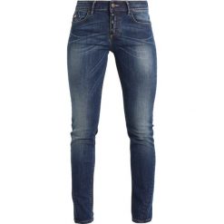 H.I.S MONROE Jeansy Slim Fit blue. Niebieskie rurki damskie marki H.I.S, z elastanu. W wyprzedaży za 226,85 zł.