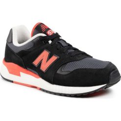 Sneakersy NEW BALANCE - ML570BNB Czarny. Czarne sneakersy męskie New Balance, bez zapięcia. Za 299,00 zł.