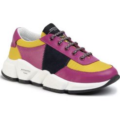 Sneakersy WEEKEND MAX MARA - Ontano 57610102600 Multicolour 004. Różowe półbuty damskie Weekend Max Mara, ze skóry. Za 1149,00 zł.