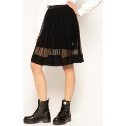 Spódnica plisowana Calvin Klein Jeans J20J213499. Czarne spódniczki damskie Calvin Klein Jeans, xs, bez wzorów, z poliesteru, midi. W wyprzedaży za 359,00 zł.