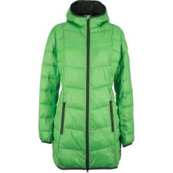 Płaszcz pikowany dwukolorowy bonprix zielony groszkowy - zielony wojskowy. Zielone płaszcze damskie bonprix, militarne. Za 124,99 zł.