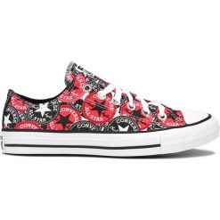 Converse Chuck Taylor All Star Tenisówki Czarny Czerwony. Czerwone trampki męskie Converse, bez wzorów, z materiału, retro, bez zapięcia. Za 326,95 zł.