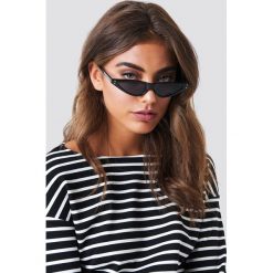 Okulary przeciwsłoneczne damskie: NA-KD Trend Małe okulary przeciwsłoneczne kocie oczy - Black