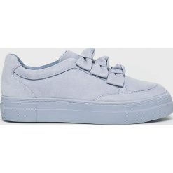 Tamaris - Buty. Niebieskie buty sportowe damskie Tamaris, bez wzorów, ze skóry, sportowe. W wyprzedaży za 239,90 zł.