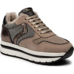 Sneakersy VOILE BLANCHE - May Fur 0012014167.01.1E09 Beige/Grigio/Bronzo. Brązowe półbuty damskie Voile Blanche, ze skóry. Za 1029,00 zł.
