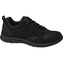 Sneakersy męskie Vty czarne. Czarne sneakersy męskie marki Vty, na sznurówki. Za 99,90 zł.