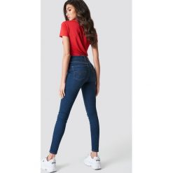 Spodnie damskie: Levi's Jeansy Mile High Super Skinny Breakthrough Blue - Blue