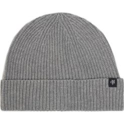 Czapka MARC O'POLO - 930 5048 01148 Grey Melange 936. Szare czapki męskie Marc O'Polo, na zimę, bez wzorów, z bawełny. W wyprzedaży za 109,00 zł.
