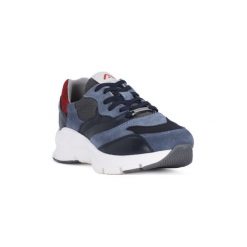 Buty Ambitious AMBITIUS BLU SHUTTLE. Niebieskie trampki męskie Ambitious, bez wzorów, bez zapięcia. Za 333,75 zł.