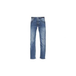 Jeansy straight leg Guess MISBOW. Niebieskie jeansy męskie marki Guess, m, z aplikacjami. Za 319,20 zł.