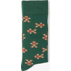 Skarpety xmas gingerman zielony. Zielone skarpetki męskie Recman. Za 29,00 zł.