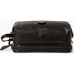 Ted Baker - Kosmetyczka męska, czarny. Czarne kosmetyczki męskie Ted Baker, bez wzorów, ze skóry. Za 359,95 zł.