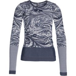 Topy sportowe damskie: adidas by Stella McCartney YO LONGSLEEV Koszulka sportowa conavy/white