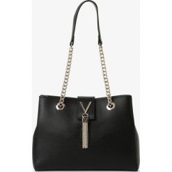 VALENTINO HANDBAGS - Torebka damska – Divina, szary. Szare torebki klasyczne damskie VALENTINO HANDBAGS, w paski, bez dodatków. Za 479,95 zł.